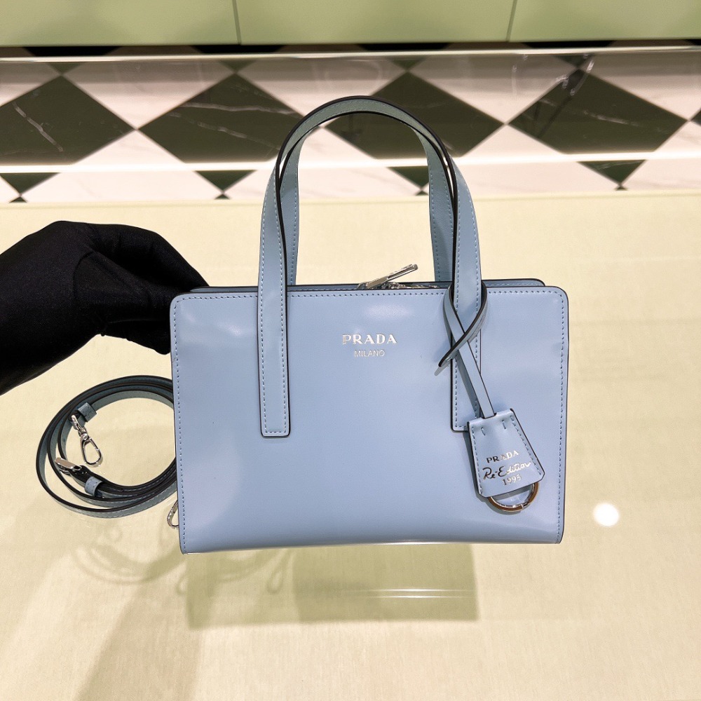 프라다 Prada 1BA357 탑 핸들백 22CM