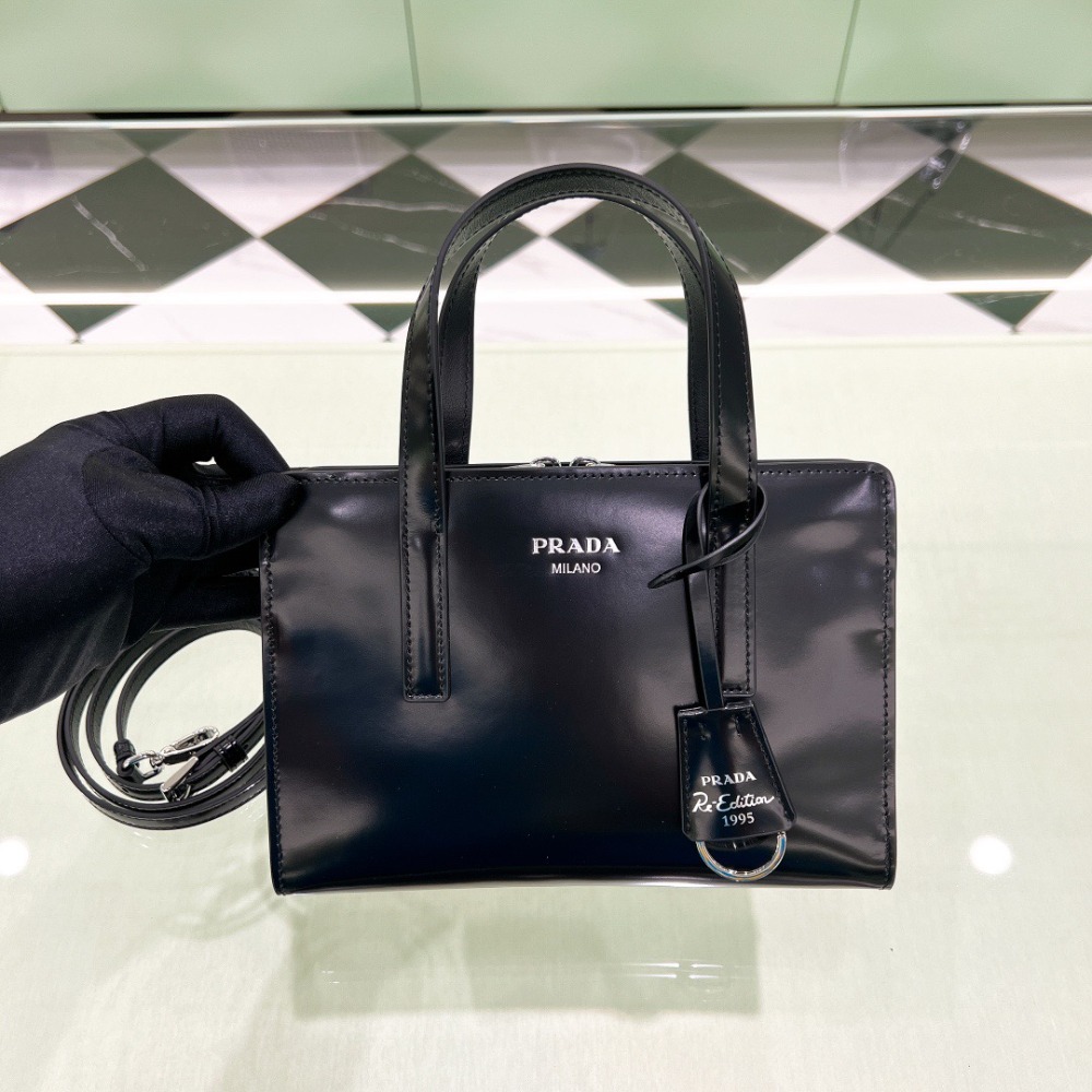 프라다 Prada 1BA357 탑 핸들백 22CM