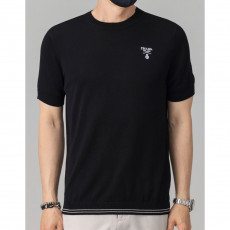 프라다 트라이앵글 티셔츠 (블랙/네이비) (국내배송)