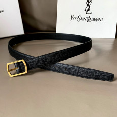 생로랑 벨트 Ysl005 폭2.4cm 은장, 금장