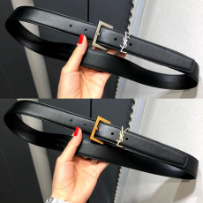 생로랑 벨트 Ysl010 폭3cm 은장, 금장